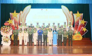 Tuyên dương 20 gương thanh niên, phụ nữ Công an Hà Tĩnh tiêu biểu năm 2023