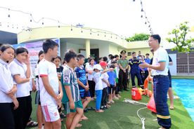 Tuyên truyền về phòng, chống đuối nước, tai nạn thương tích trẻ em trong dịp hè 2024