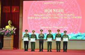 Công an Hải Dương tổng kết công tác xây dựng Đảng năm 2023, triển khai nhiệm công tác năm 2024