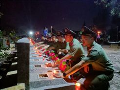 Tuổi trẻ Công an nhân dân dâng hương, tri ân tưởng nhớ các anh hùng, liệt sĩ tại Tây Ninh