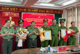 Phú Yên: Khen thưởng các tập thể có thành tích xuất sắc trong đấu tranh phòng chống tội phạm