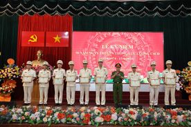 Công an tỉnh Hưng Yên tổ chức Lễ kỷ niệm 50 năm Ngày truyền thống lực lượng Cảnh sát Cơ động