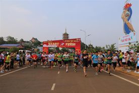 Gia Lai: Hơn 600 vận động viên tham gia giải chạy việt dã của Công an tỉnh