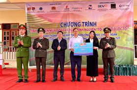 Đoàn Thanh niên Văn phòng Bộ Công an tổ chức Chương trình tình nguyện “Tôi yêu Tổ quốc tôi” tại tỉnh Sơn La