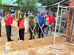 Khánh Hòa: Khởi công xây dựng 7 căn nhà tình nghĩa cho hộ nghèo