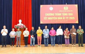 Khánh Hòa: Nhiều hoạt động chăm lo Tết cho người nghèo
