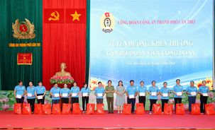 Công đoàn Công an thành phố Cần Thơ chú trọng quan tâm, chăm lo đời sống công đoàn viên