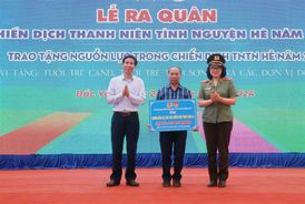 Ban Thanh niên Công an nhân dân ra quân chiến dịch thanh niên tình nguyện hè năm 2024