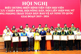 Biểu dương điển hình tiên tiến trong phong trào toàn dân bảo vệ an ninh Tổ quốc