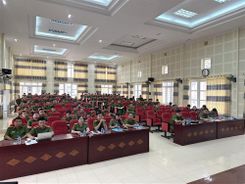 Tập huấn công tác tuyên truyền Luật Căn cước năm 2023 trong Công an tỉnh Cao Bằng