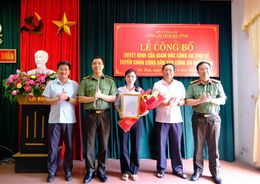 Tuyển dụng công dân vào công tác trong lực lượng Công an nhân dân
