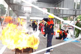 Sôi nổi Hội thi nghiệp vụ chữa cháy và cứu nạn, cứu hộ “Tổ liên gia an toàn phòng cháy, chữa cháy” vòng 2, Khu vực I
