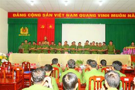 Đồng Tháp: Cụm Công an xã, phường, thị trấn ký kết giao ước thi đua