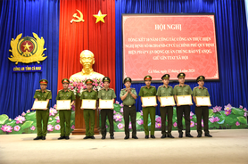 Cà Mau: Tổng kết 10 năm công tác công an thực hiện Nghị định số 06 của Chính phủ
