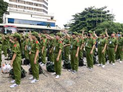 Bà Rịa – Vũng Tàu: Khai giảng và xuất quân chương trình “Học làm chiến sĩ Công an” năm 2024