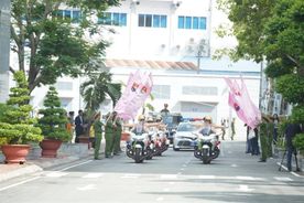 Tuổi trẻ Công an Thành phố Hồ Chí Minh ra quân Chiến dịch tình nguyện Hành quân xanh năm 2024