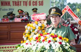 Lễ ra mắt Lực lượng tham gia bảo vệ an ninh, trật tự ở cơ sở tại Đắk Lắk