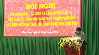Tập huấn công tác bảo vệ nền tảng tư tưởng của Đảng, đấu tranh phản bác các quan điểm sai trái, thù địch trong tình hình mới