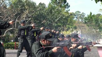 Lâm Đồng: Khai giảng lớp huấn luyện Tiểu đoàn Cảnh sát cơ động dự bị chiến đấu năm 2024