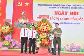 Ngày hội toàn dân bảo vệ an ninh Tổ quốc năm 2024 tại xã Phước Lý, huyện Cần Giuộc, tỉnh Long An