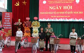 Sôi nổi Ngày hội Toàn dân bảo vệ an ninh Tổ quốc năm 2024 tại Điện Biên
