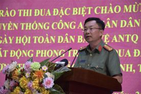 Công an tỉnh Bến Tre phát động phong trào thi đua đặc biệt