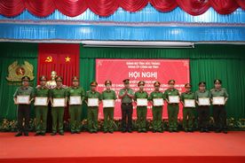 Sóc Trăng: Tiếp tục đẩy mạnh xây dựng Công an xã, thị trấn đáp ứng yêu cầu nhiệm vụ trong tình hình mới