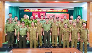 Đoàn công tác Công an tỉnh Attapư và Sê Kông (Lào) thăm và làm việc tại Kon Tum