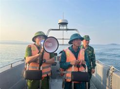 Công an tỉnh Quảng Ninh và Công an thành phố Hải Phòng chủ động ứng phó với cơn bão số 3