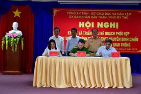 Ra mắt mô hình Trường học kiểu mẫu về trật tự, an toàn giao thông