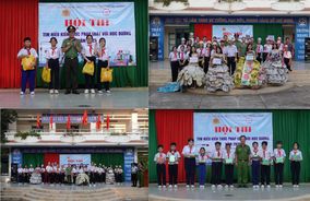 Công an Bình Thuận tổ chức Hội thi tìm hiểu pháp luật với học đường năm 2025