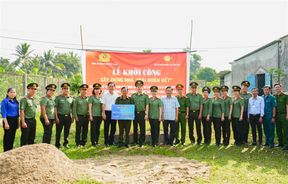 Cần Thơ: Khởi công nhà “Đại đoàn kết” - Gắn kết nghĩa tình, lan tỏa yêu thương