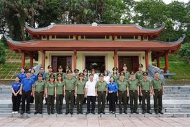 Văn phòng Bộ Công an phối hợp tổ chức Chương trình sinh hoạt chính trị tại Thái Nguyên
