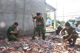 Dấu ấn Công an tỉnh Bạc Liêu trong phong trào “Chung tay xóa nhà tạm, nhà dột nát”