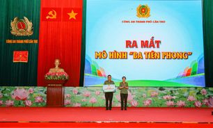 Công an thành phố Cần Thơ ra quân Chiến dịch “Hành quân xanh” năm 2025