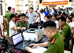 Hoàn thành cấp thẻ căn cước cho công dân từ 0 đến 14 tuổi