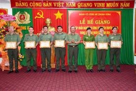 Bế giảng Lớp tập huấn nghiệp vụ công tác tuyên truyền miệng trong CAND năm 2024