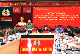 Đồng tình với sự cần thiết phải ban hành các dự án luật do Bộ Công an chủ trì soạn thảo