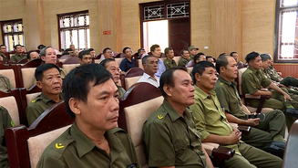 Tập huấn, bồi dưỡng nghiệp vụ cho Lực lượng tham gia bảo vệ an ninh, trật tự ở cơ sở