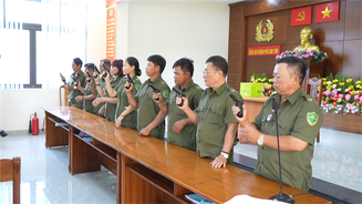 Bồi dưỡng kỹ năng nghiệp vụ cho lực lượng tham gia bảo vệ an ninh, trật tự ở cơ sở