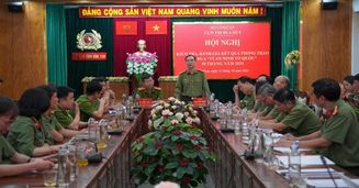 Kiểm tra, đánh giá kết quả thực hiện phong trào thi đua “Vì An ninh Tổ quốc” năm 2024 tại Công an tỉnh Kon Tum