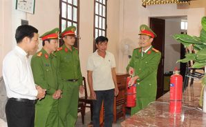 Hà Nam: Chủ động phòng ngừa cháy, nổ tại các cơ sở tín ngưỡng, tôn giáo dịp cuối năm