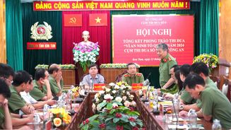 Cụm thi đua số 9 Bộ Công an tổng kết phong trào thi đua Vì an ninh Tổ quốc năm 2024