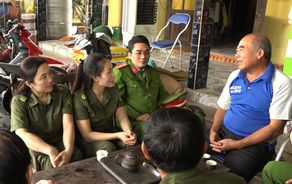 Những “bông hồng” tham gia lực lượng bảo vệ an ninh trật tự ở cơ sở