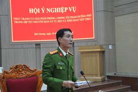 Hải Dương tăng cường phòng chống tội phạm đường phố dịp Tết Nguyên đán