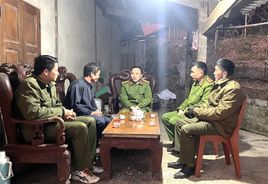 Bắc Kạn: Công an xã bám sát cơ sở, giữ vững an ninh trật tự tại địa phương