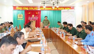 Công an tỉnh An Giang triển khai lực lượng bảo đảm an ninh, trật tự tại lễ hội