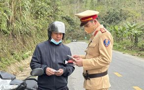 Công an tỉnh Bắc Kạn tăng cường đảm bảo trật tự, an toàn giao thông