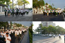 Công an Bình Thuận tổ chức Ngày chạy Olympic vì sức khỏe toàn dân năm 2025