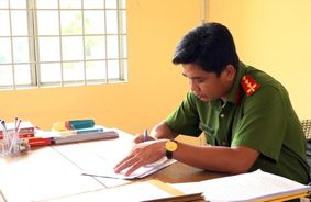 Đại úy Hồ Tấn Dương hy sinh trong khi truy bắt tội phạm